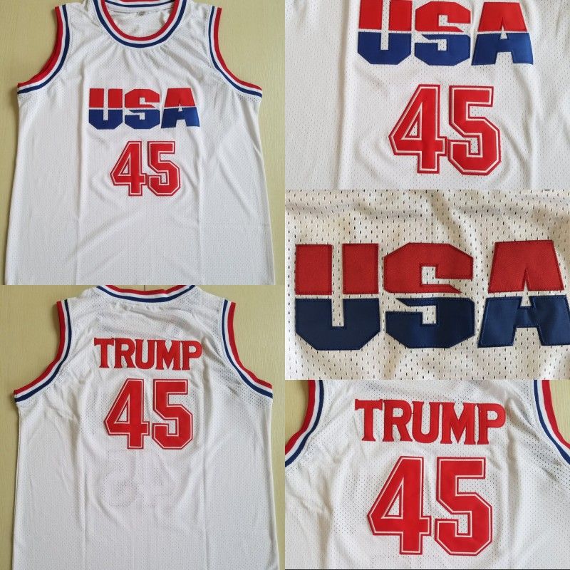 trump basketball jersey