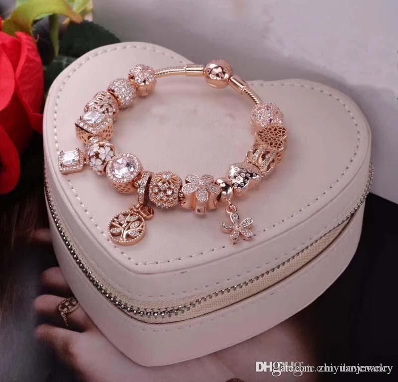 charm argent et rose gold pandora charm argent et rose gold pandora
