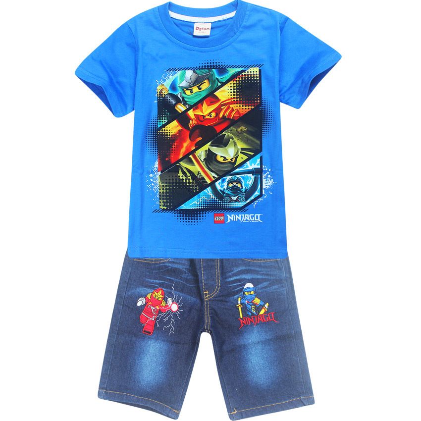 Compre Summer Boys Ninja Ninjago T Shirts Ropa Para Ninos Conjuntos Cotton Boys Jeans Sport Suits Traje De Ninos Roblox Characters Clothes A 16 Del Brocksbros Dhgate Com - 2018 niños manga corta camiseta algodón camisetas traje ninja ninjago pokemon ropa batman camisas roblox niños adolescentes ropa