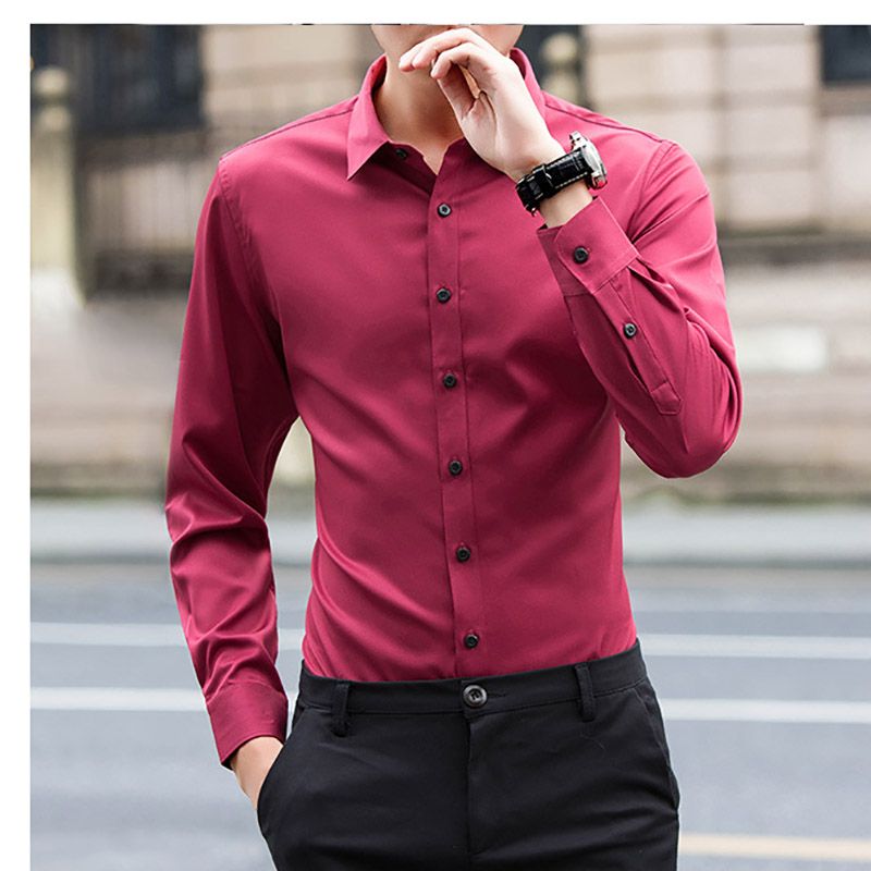 polyester formal shirts