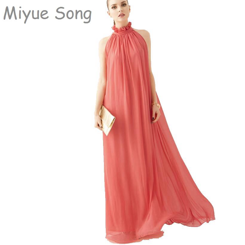 robe longue mousseline