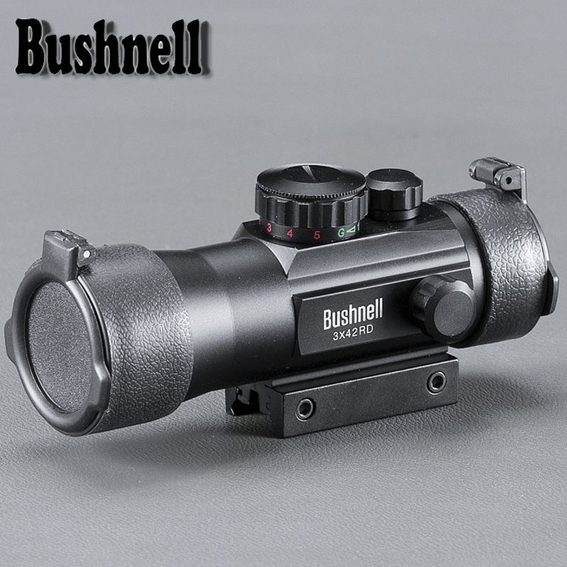 BUSHNELL 3x42 11/20mm Rail Mounts Tactical Riflescope Sight Scope Hunting  Holographic Red Dot Optical Telescopic For Air Rifle Cqb Optics Binoculars  Hunting From Loukang1, $21.31| DHgate.Com