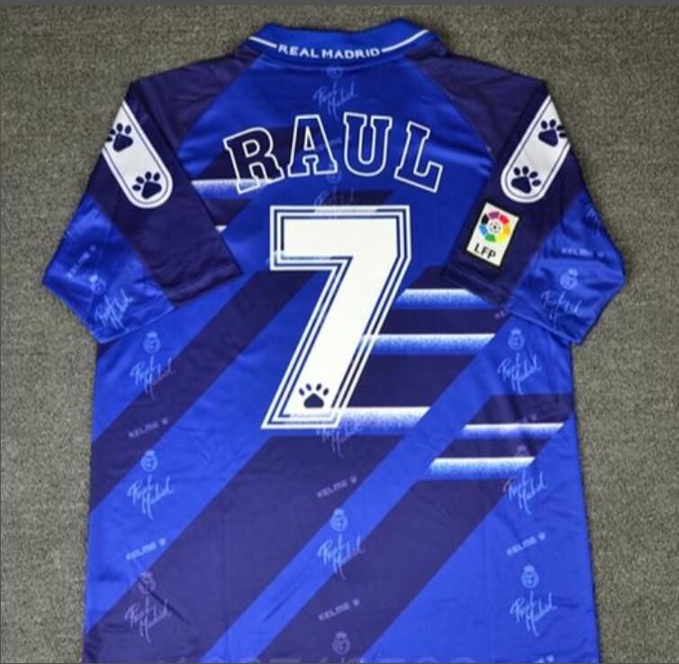 94 95 96 Retro Camiseta De Fútbol Del Real Madrid # 7 # 9 Raúl Zamorano # 6  Redondo Camisas Del Fútbol De La Vendimia Calcio MAGLIA Camiseta De Futbol  Por Bestsoccerclub, 32,07 € | Es.Dhgate.Com