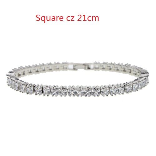 Square-21cm-argento