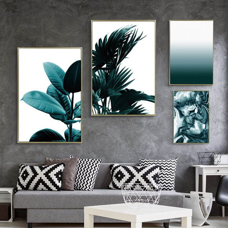 2020 Posters And Prints Wall Art Canvas Painting Cuadros Beach