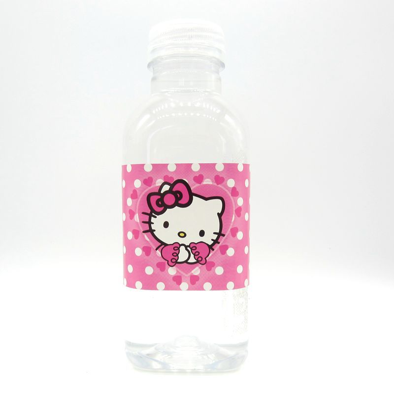 Hello Kitty Label Bottle Label Kids Birthday Party Decoration