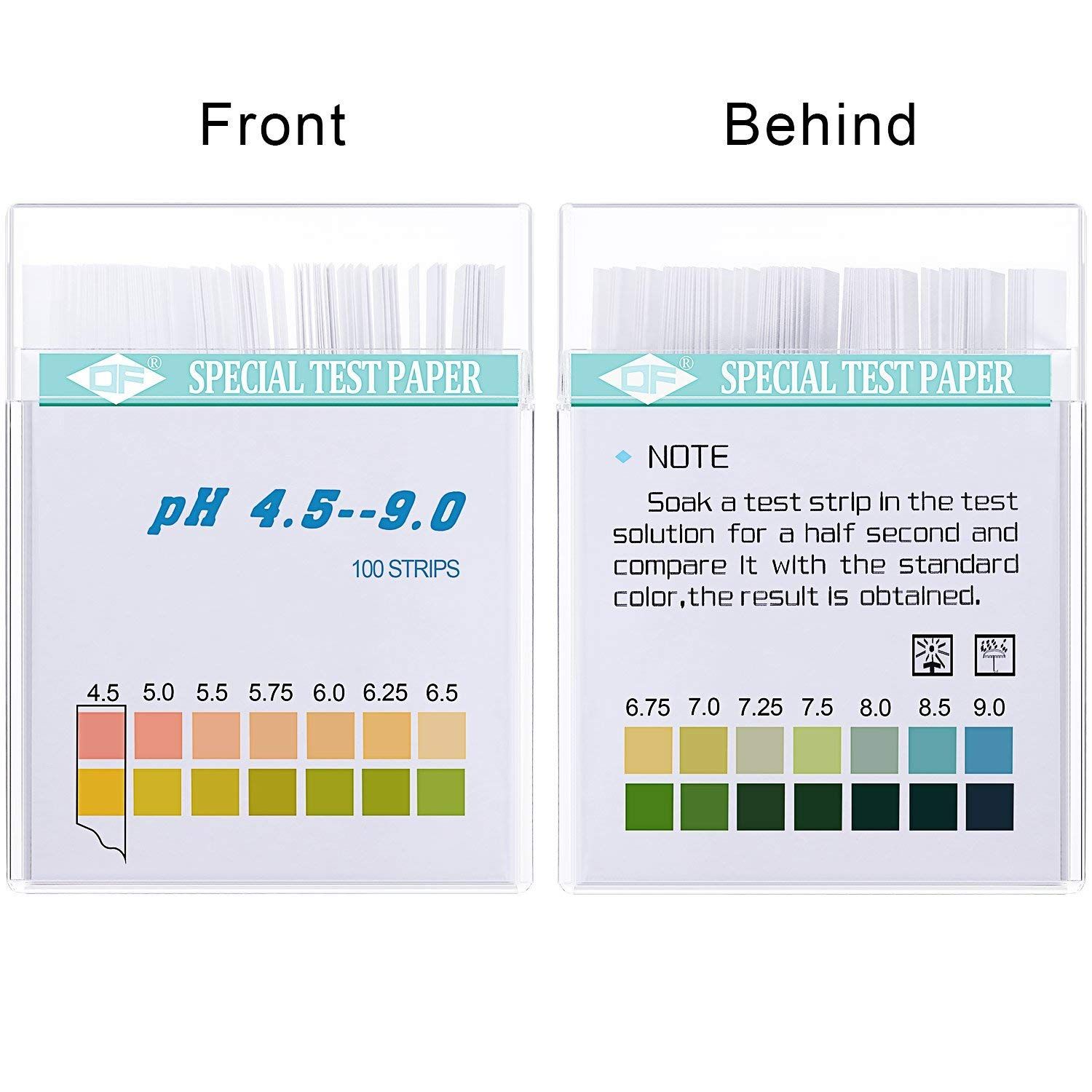Acheter Bandelettes De Test Ph Universelles Bandes De Papier Test Alcalines  Acides Professionnelles Pour Ph De La Salive Urinaire De 4,5 À 9,0 De 0,05  € Du Symeng | Dhgate French