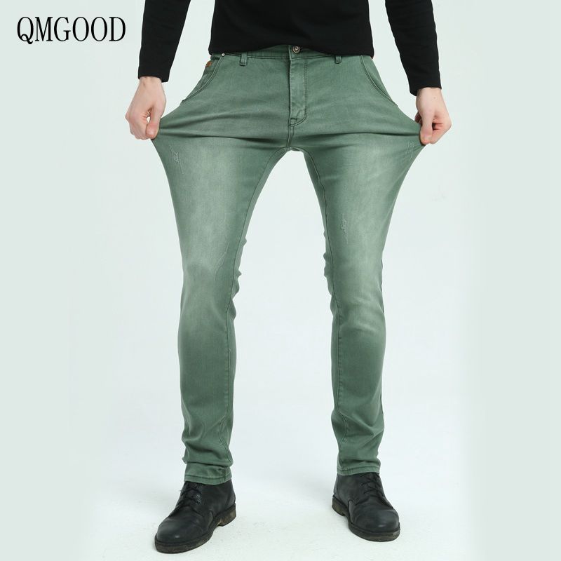 dark green skinny jeans mens