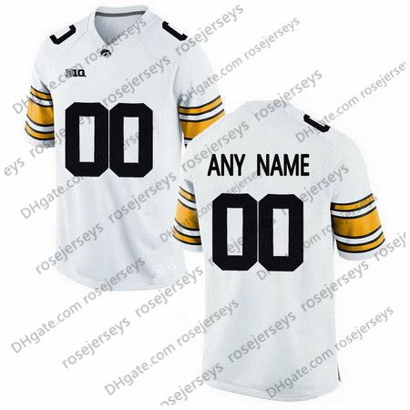 iowa hawkeyes jersey custom