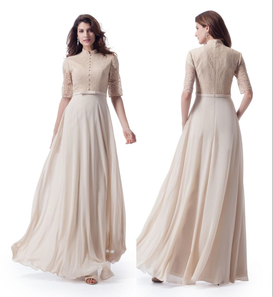 modest formal dresses canada
