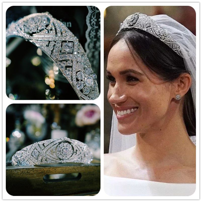 Noble Wedding Diamante Pageant Tiaras Hairband Crystal Bridal