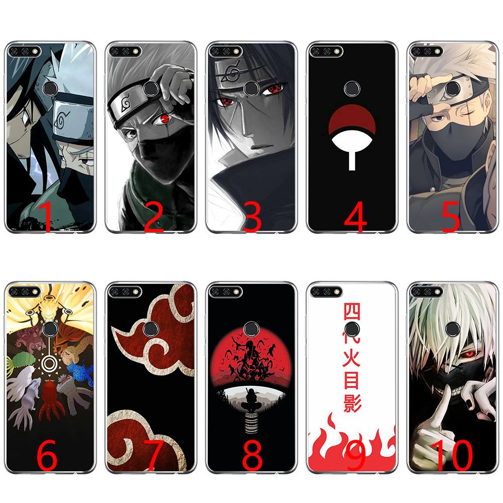 Naruto Kakashi Japanese Anime Soft Silicone Phone Case For Huawei