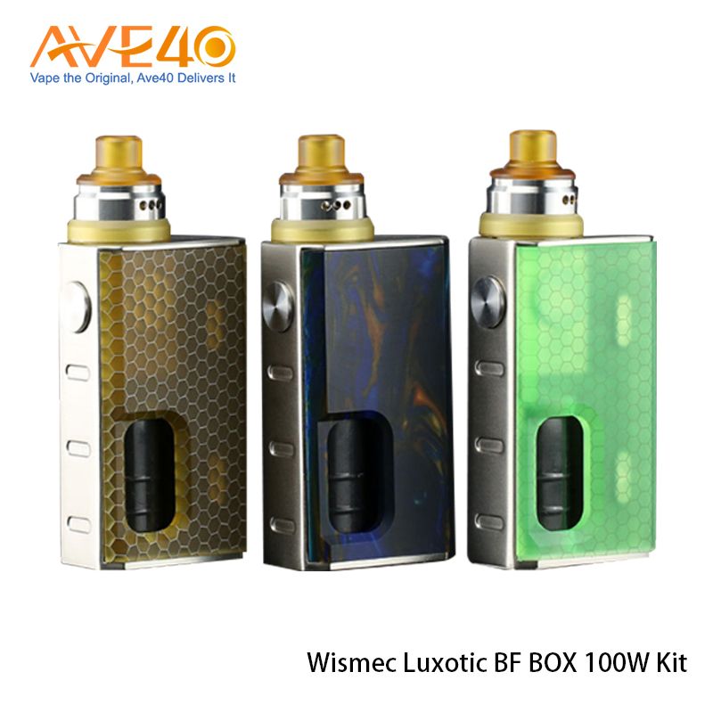 Wismec Luxotic Bf 100w Squonk Box Mod Ecig Mafia