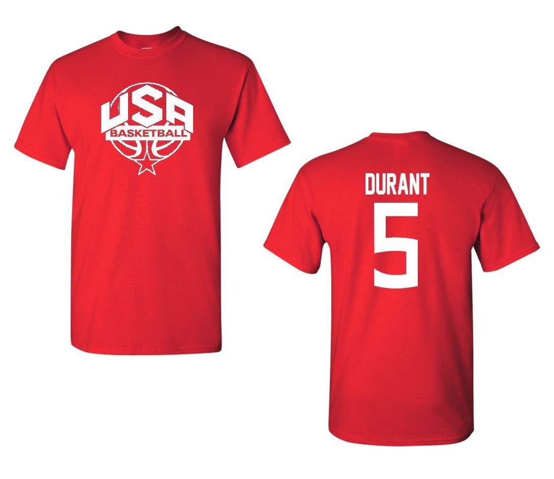 kevin durant usa t shirt