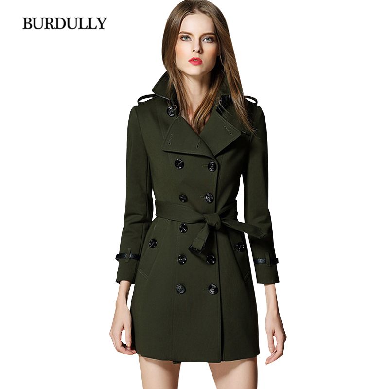 sobretudo feminino verde militar