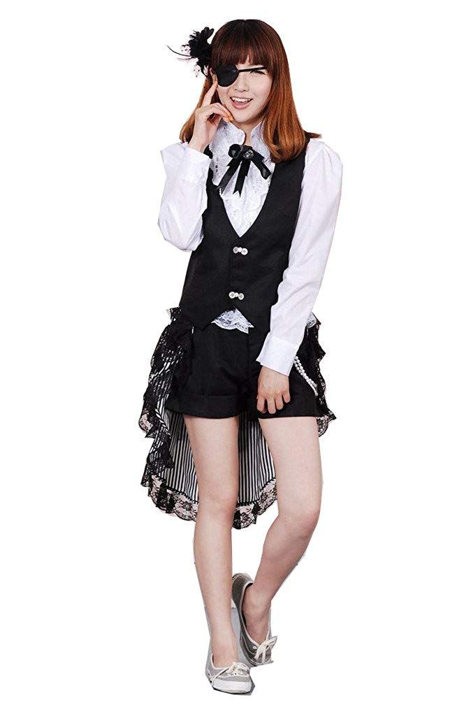 Women S Black Butler Costume Kuroshitsuji Ciel Black Cosplay Dress Baby Halloween Costume Kid Costumes From Szcdhxh 91 37 Dhgate Com