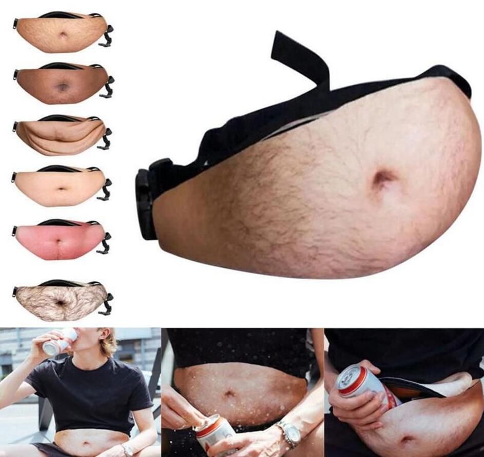 flesh fanny pack