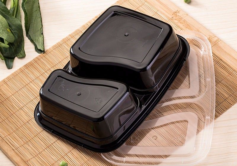 satin al 32 oz 2 bolmeli yemek hazirlama kaplari dayanikli bpa icermeyen plastik gida saklama kabi mikrodalga bulasik makinesinde guvenli tl1 100 85