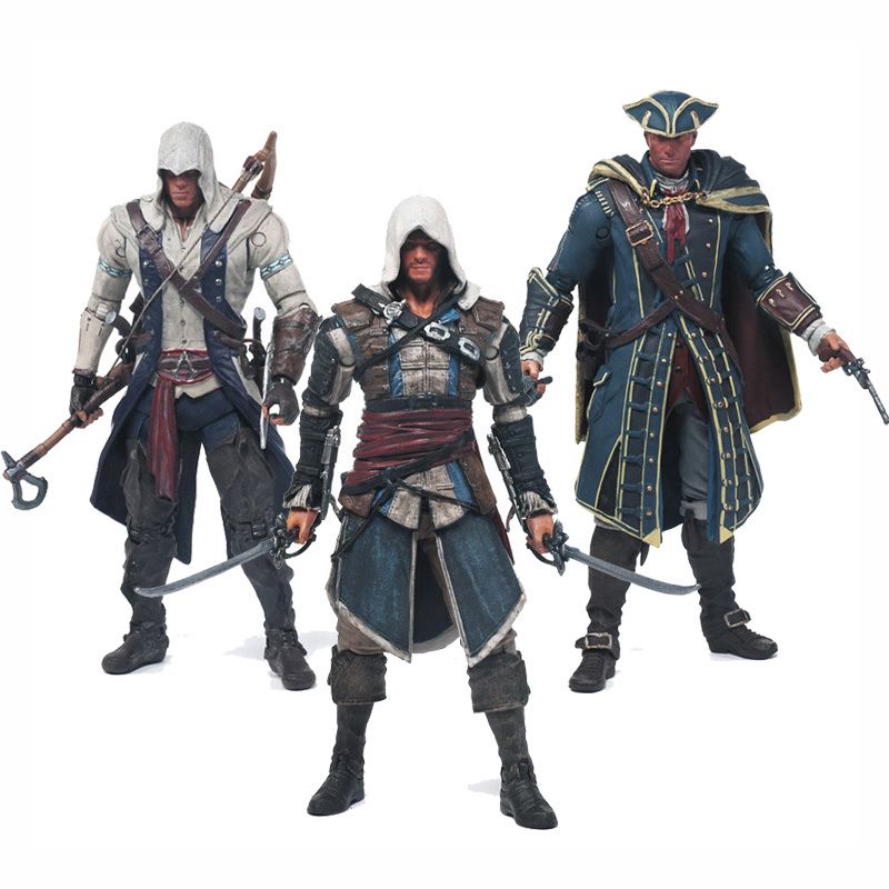 2020 Eco Friendly Assassins Creed 4 Black Flag Connor Haytham Kenway Edward Kenway Pvc Action Figure Toys Hidden Blade From Hopestar168 23 49 Dhgate Com