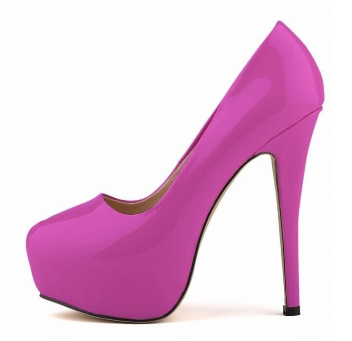 Fashion Prom Party Womens Single Shoes Graduation High Heels Shoe Super