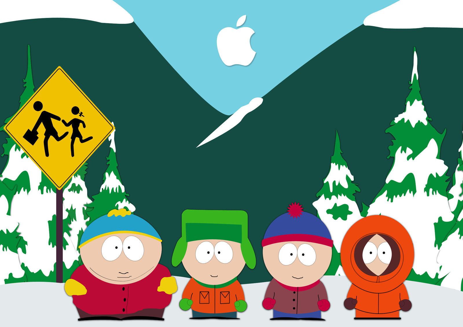 South Park Tv Show Home Decor Art Silk Poster 24x36inch