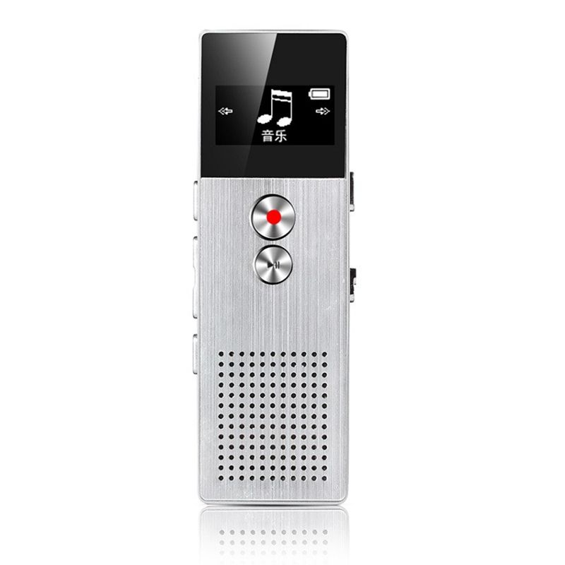 8GB HD Noise Reduction Digital Voice Recorder Portable MINI Audio Voice