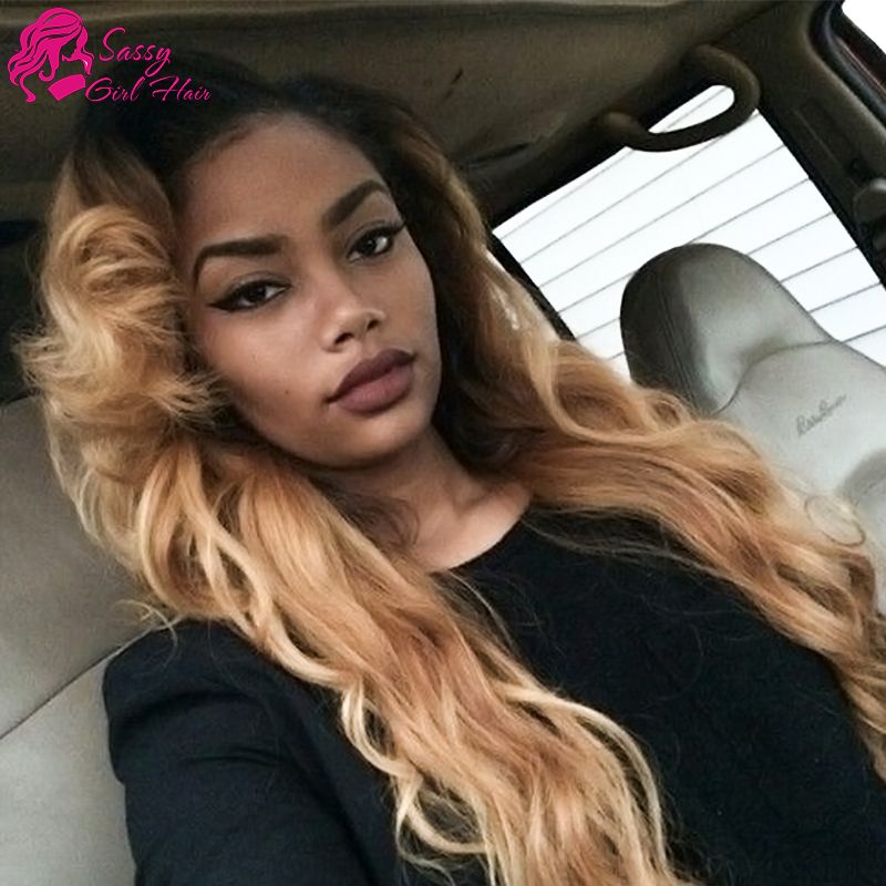 Ombre Peruvian Virgin Hair Body Wave Peruvian Virgin Hair Natural