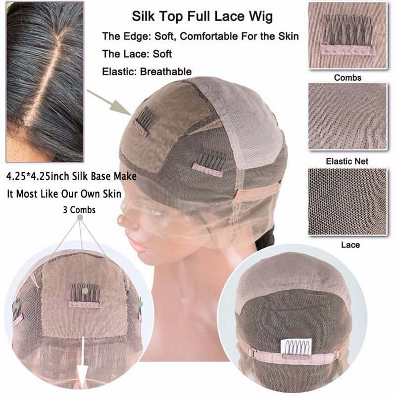 180 Density Glueless Lace Front Human 