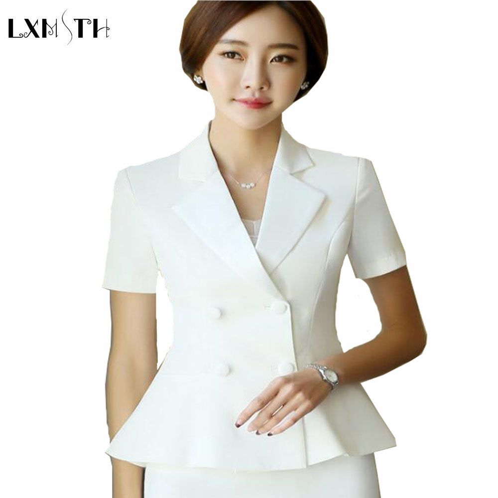 Short sleeve blazer for ladies Clearance
