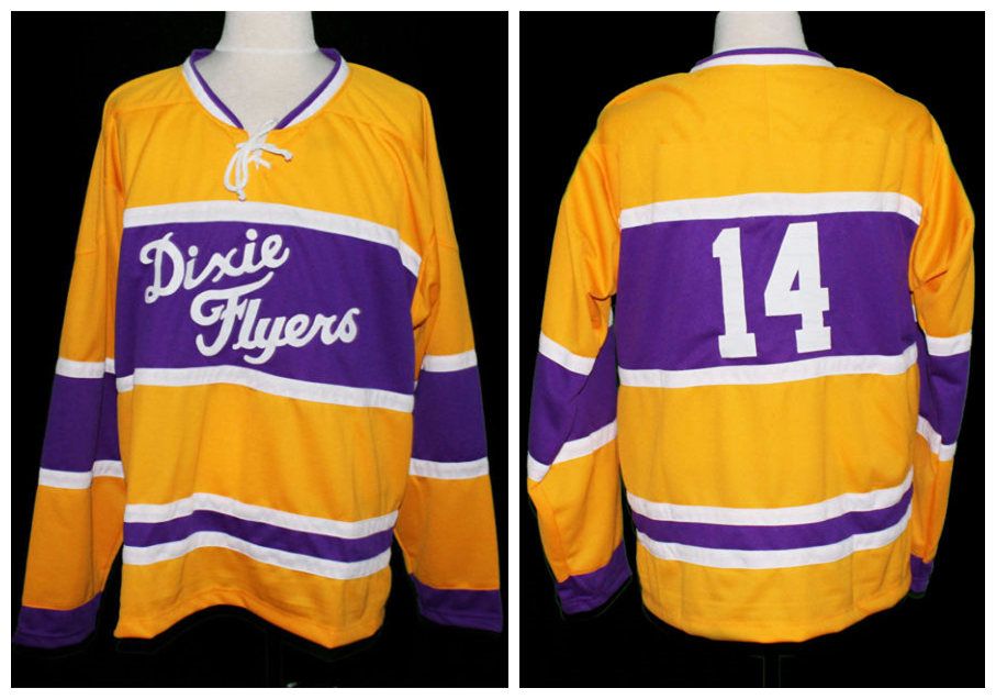 Dixie Flyers Retro Ice Hockey Jersey 