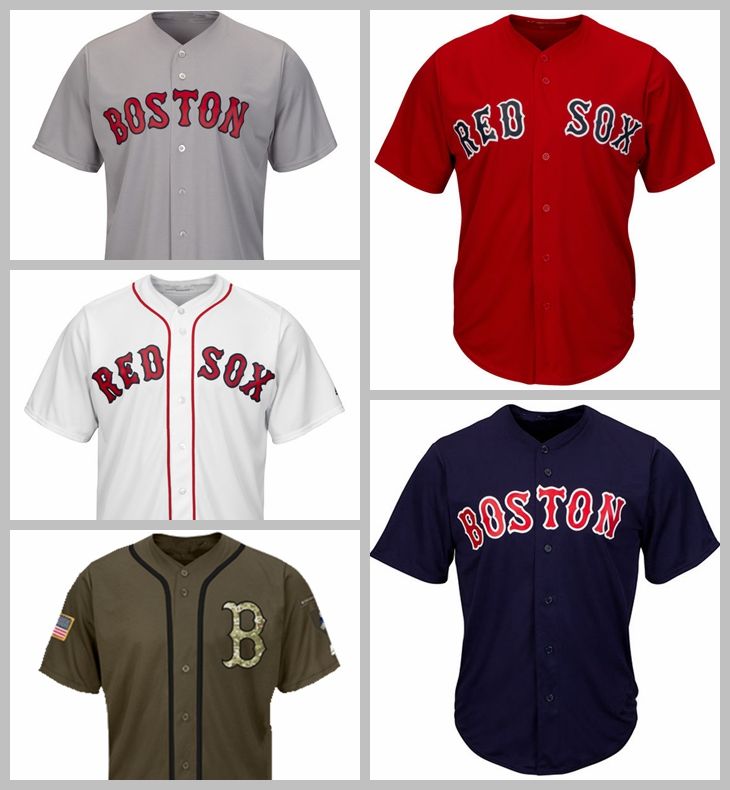 blank red sox jersey