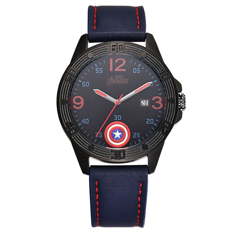 Grosshandel Luxus Studenten Manner Uhren Captain America Shield Uhr Jungen Kinder Armbanduhr Coole Marvel Studenten Fan Geschenk Uhren Auf Lager Von Watch Stores01 26 25 Auf De Dhgate Com Dhgate