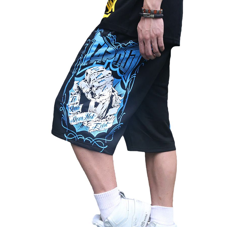 Summer Casual Joggers Mens Baggy Short 