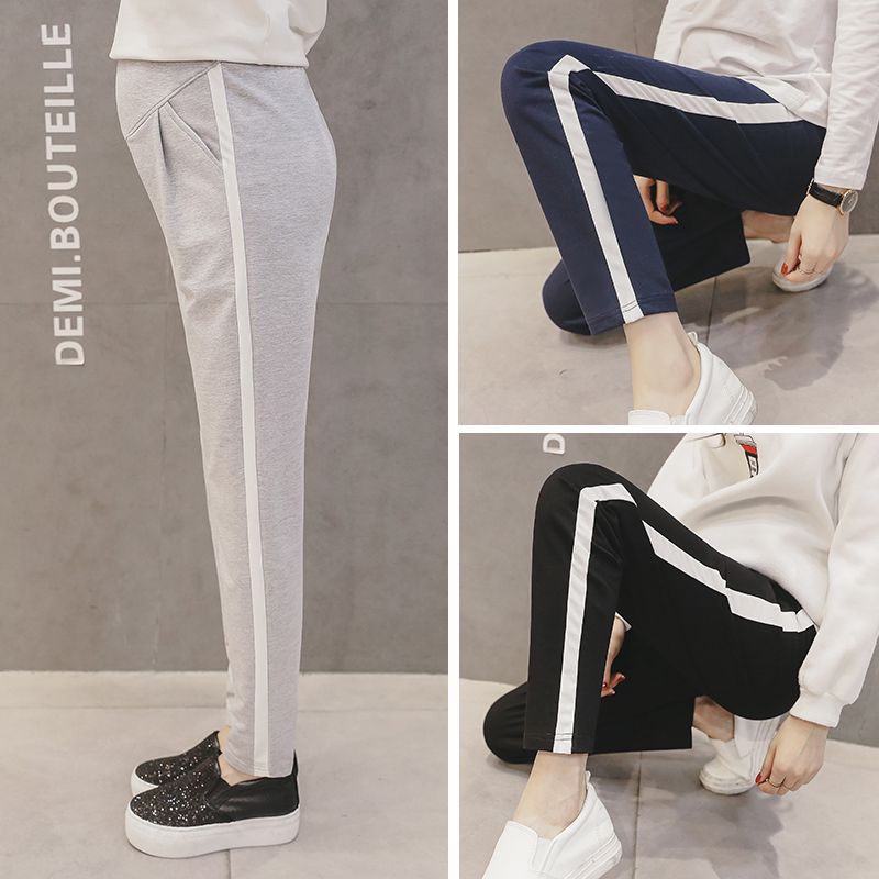 2019 Elastic Waist Belly Maternity Pants 2018 Spring Summer