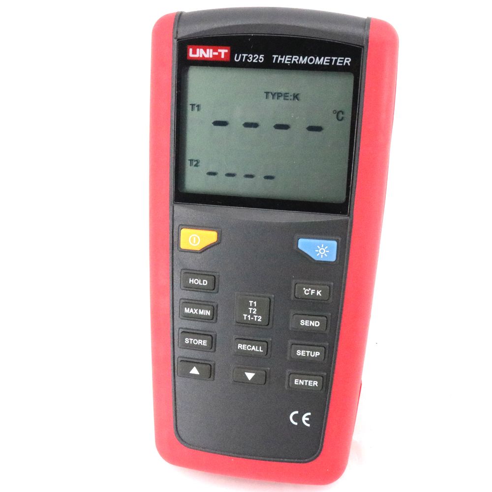70°C Temperaturmesser Digitalthermometer Thermometer digital weiß LCD 50°