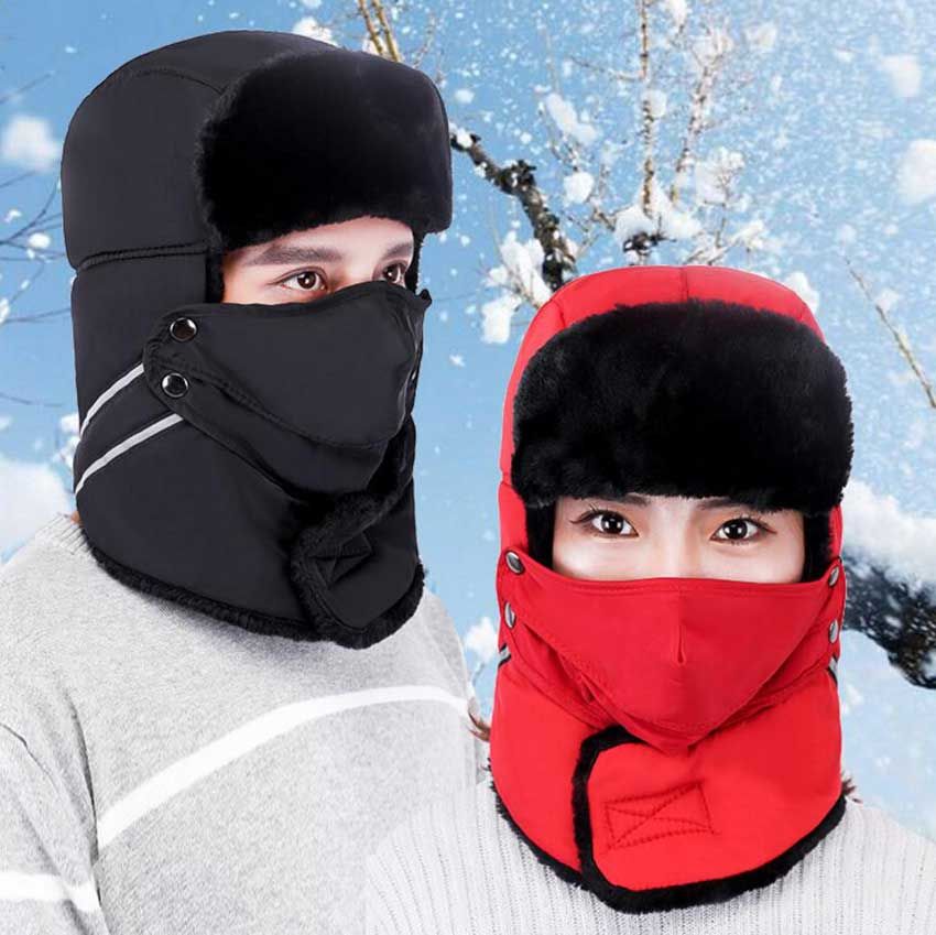 Pretty Russian Trapper Trooper W/Flap Winter Ski Unisex Mens Women Bomber Hat Pretty Russian Trapper Trooper W/Flap Winter Ski Unisex Mens Women Bomber Hat