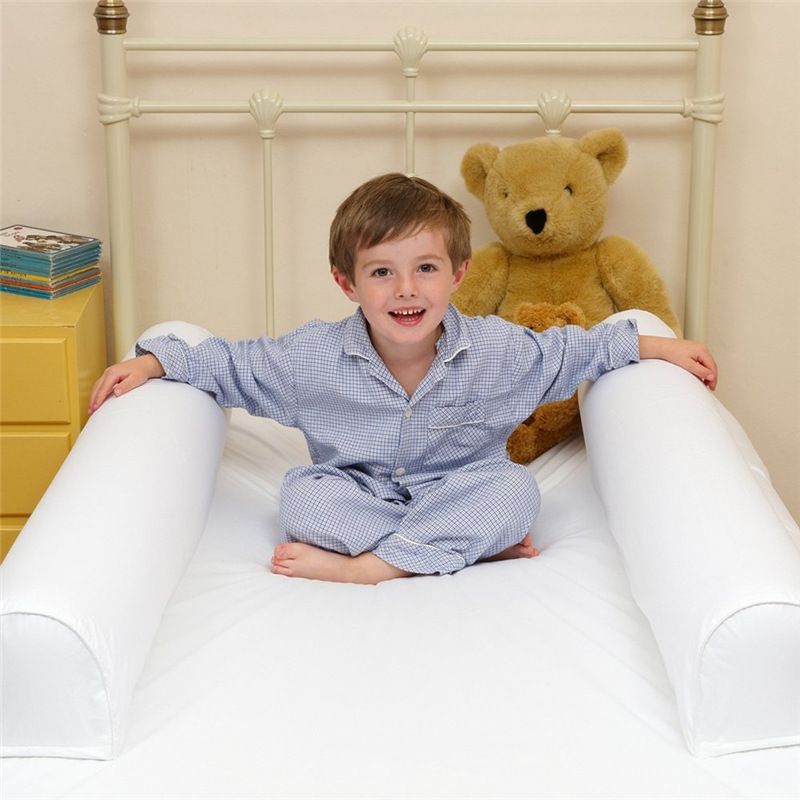 Portable Bed Rail Bumper With Cotton Cover Baby Bed Cushion