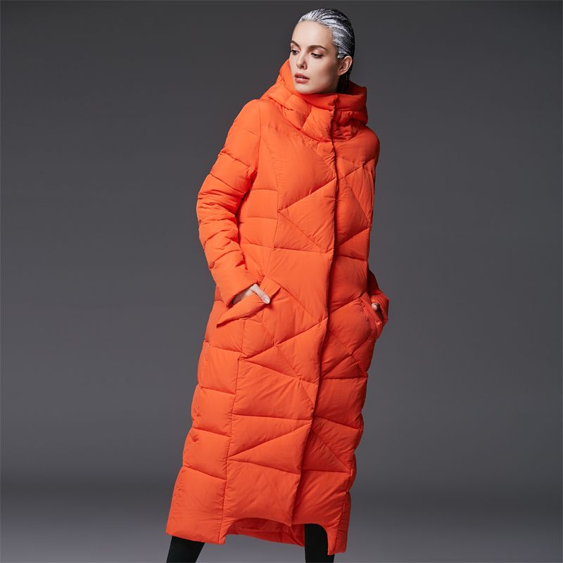 womens extra long down coat