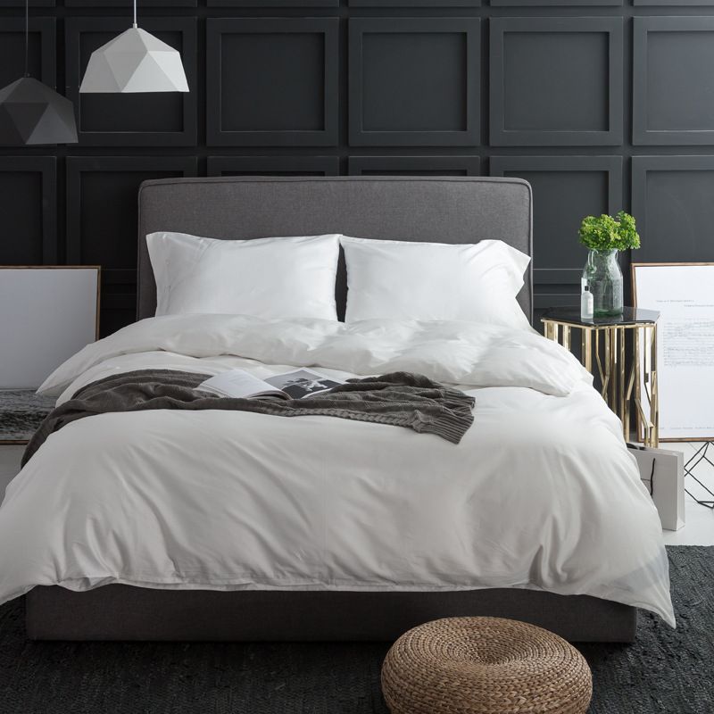 Simple And Stylish Silk Bedding Set Plain Color King Duvet Cover Satin Sheets Egyptian Cotton White Bed Linens Full Size Accessories From Narciss 127 13 Dhgate Com - Plain White Bedding King Simple And Stylish Silk Bedding Set Plain Color King Duvet Cover Satin Sheets Egyptian Cotton White Bed Linens Full Size Accessories From Narciss 127 13 Dhgate Com - Plain White Bedding King