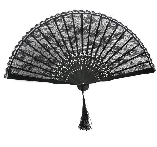 Spanish Victorian Hand Fan For Wedding Party Favor Fancy Dress
