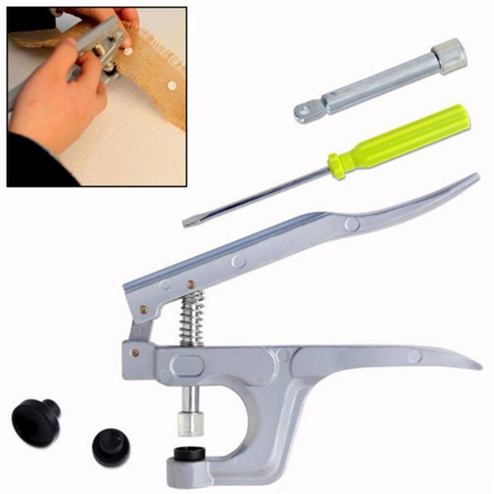 Fastener Plier Kit T5 Plastic Resin Press Stud Cloth Diaper Button 100pcs