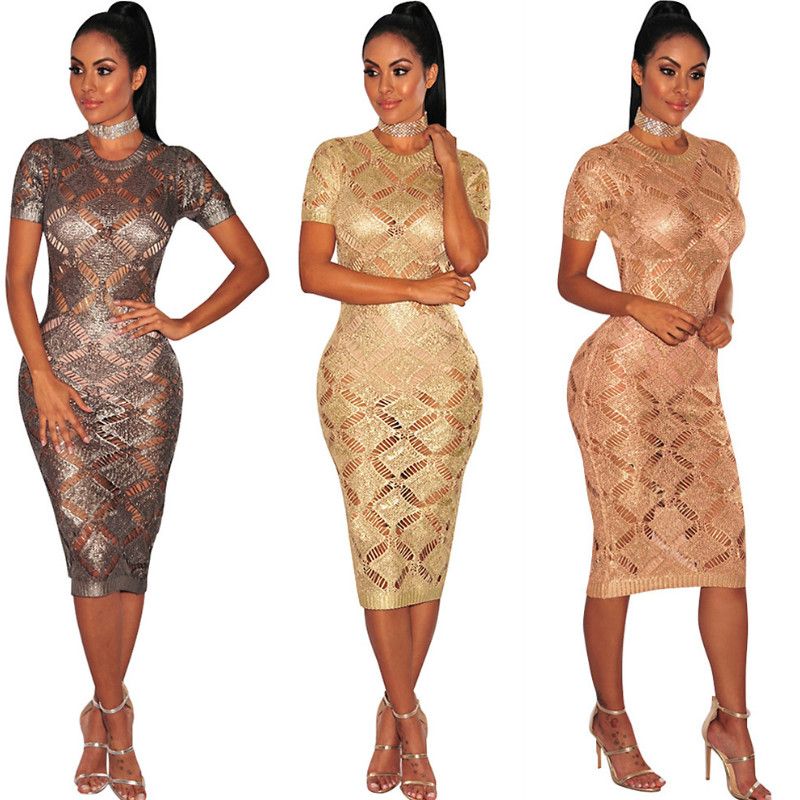 shredded sweater dress