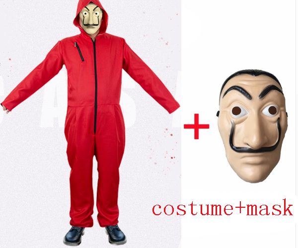 Acquista Il Denaro Heist La Casa Di Carta Costume Cosplay La Casa De Papel Uomo Donna Salvador Dali Halloween Costume Carnevale A 301 Dal Dreamcloth