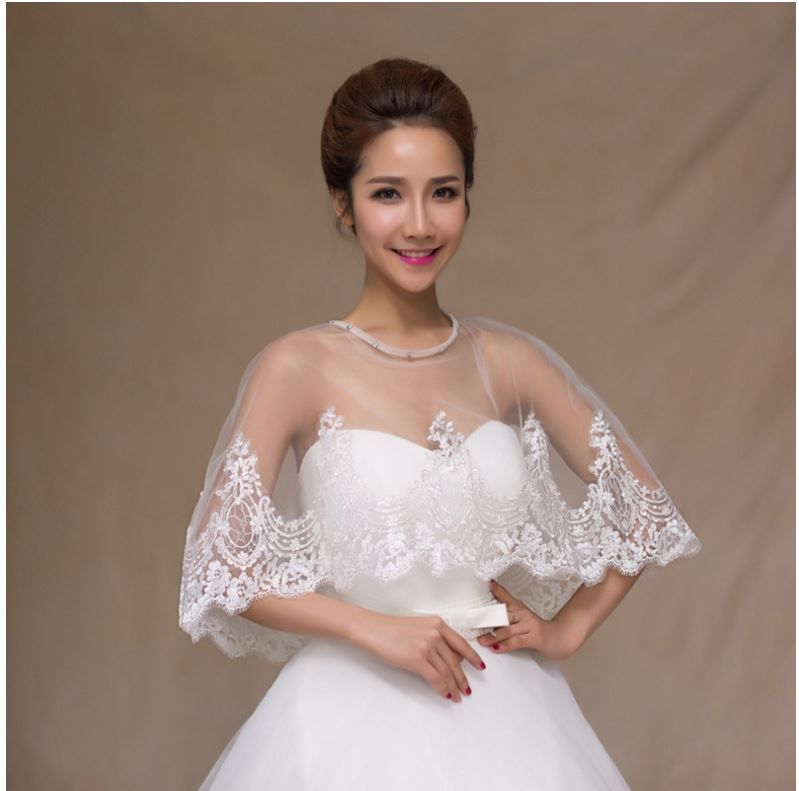 bride shawl fall wedding