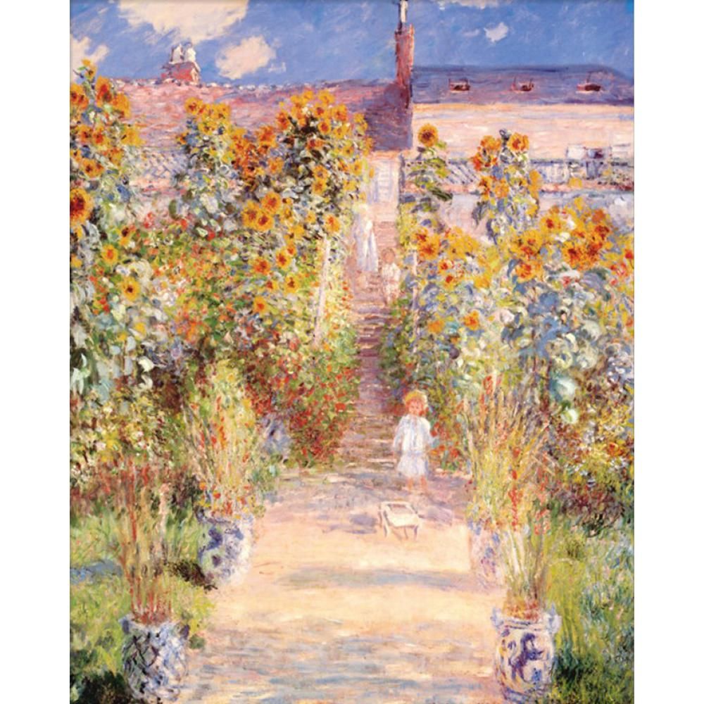 Grosshandel Handgemachte Kunst Geschenk Claude Monet Reproduktion Kunstler Garten Vetheuil Moderne Gemalde Fur Wohnzimmer Von Kixhome 87 62 Auf De Dhgate Com Dhgate