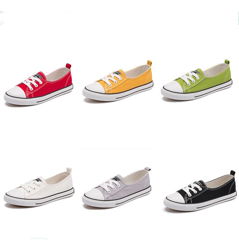 low cut canvas sneakers