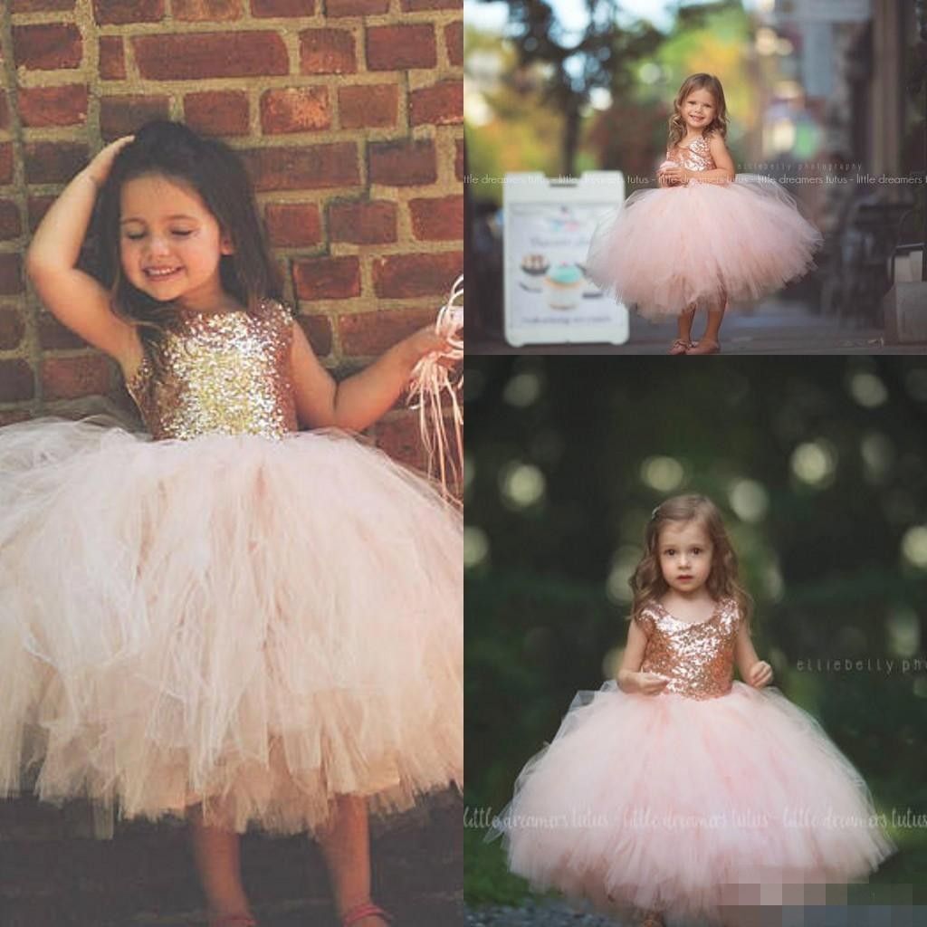 rose gold flower girl dress toddler