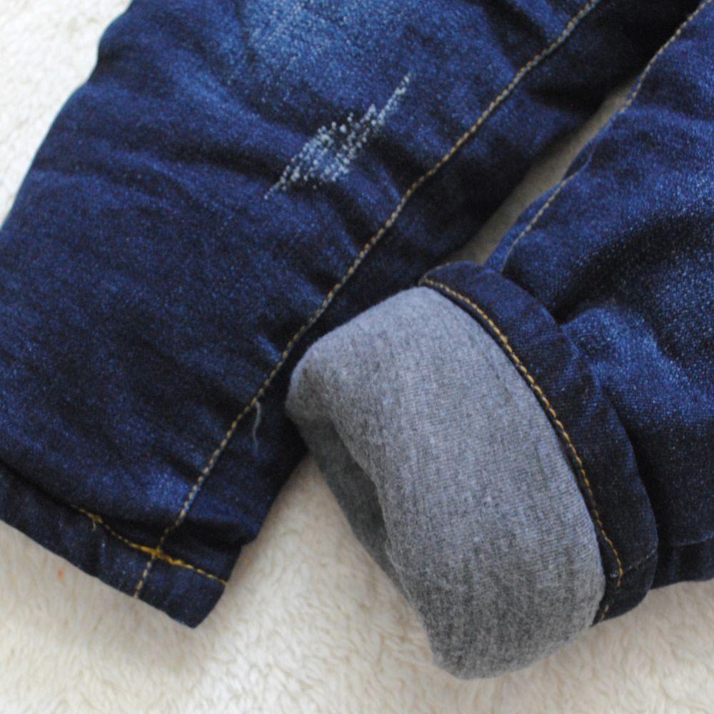 Compra 4075 Pantalones De Invierno Acolchados De Algodón Gruesos Bebés  Bebés Pantalones Vaqueros Pantalones Bebés Pantalones De Niños De Mezclilla  Niños Muy Cálidos Nuevos Azul Marino Niños Barato | Entrega Rápida Y