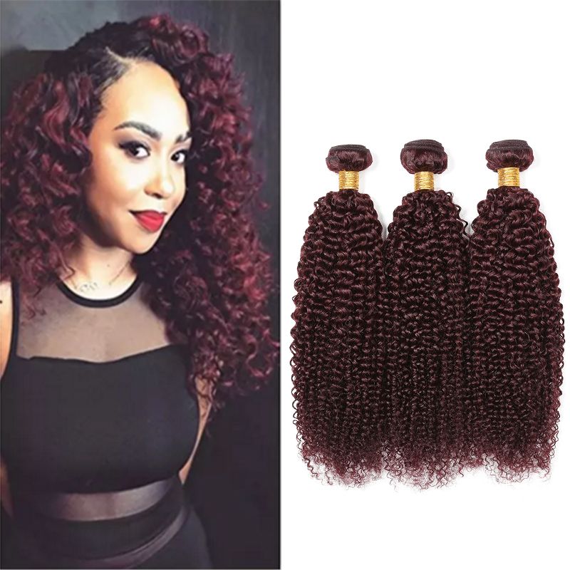 Peruvian Curly Wave 4 Bundles Curly Weave Human Hair Extensions