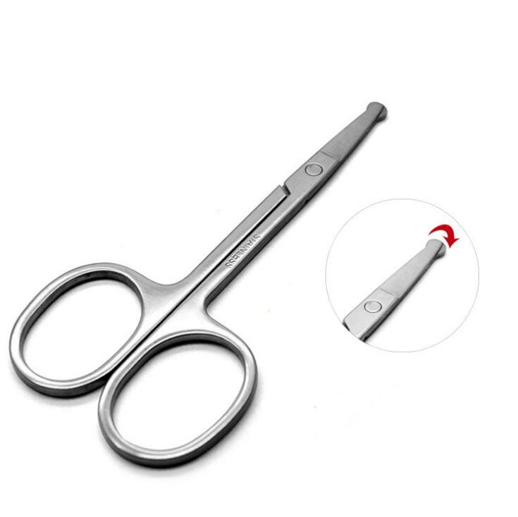 Baby Saftey Scissors Round Head 3 5 Pure Stainless Steel Nose